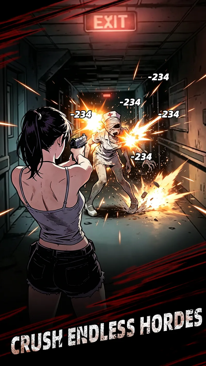 Captura de pantalla 2 de Zombie Rush