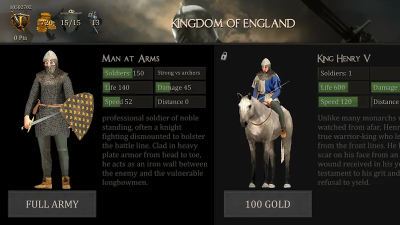 Tangkapan layar Medieval Battles Online 5