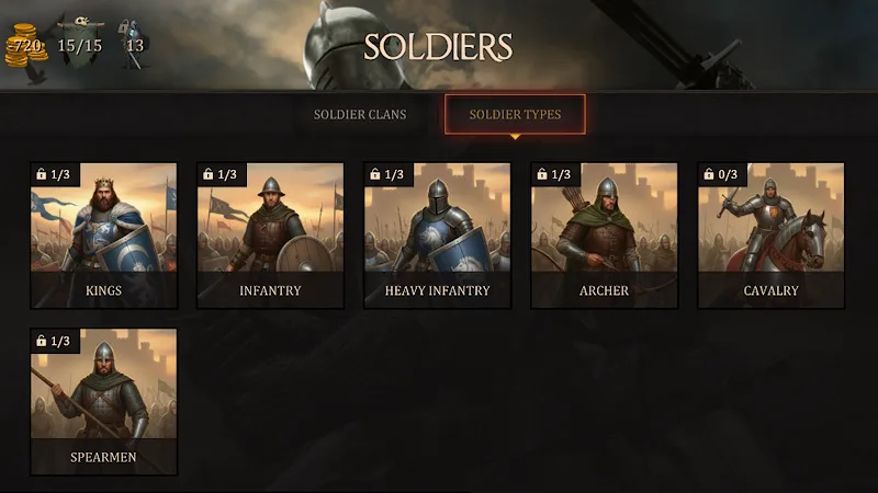 Tangkapan layar Medieval Battles Online 6