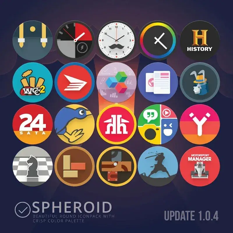 Capture d'écran de Spheroid Icon 5