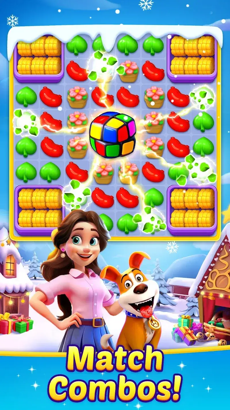 Puppy Match: Match 3 Game screenshot 1