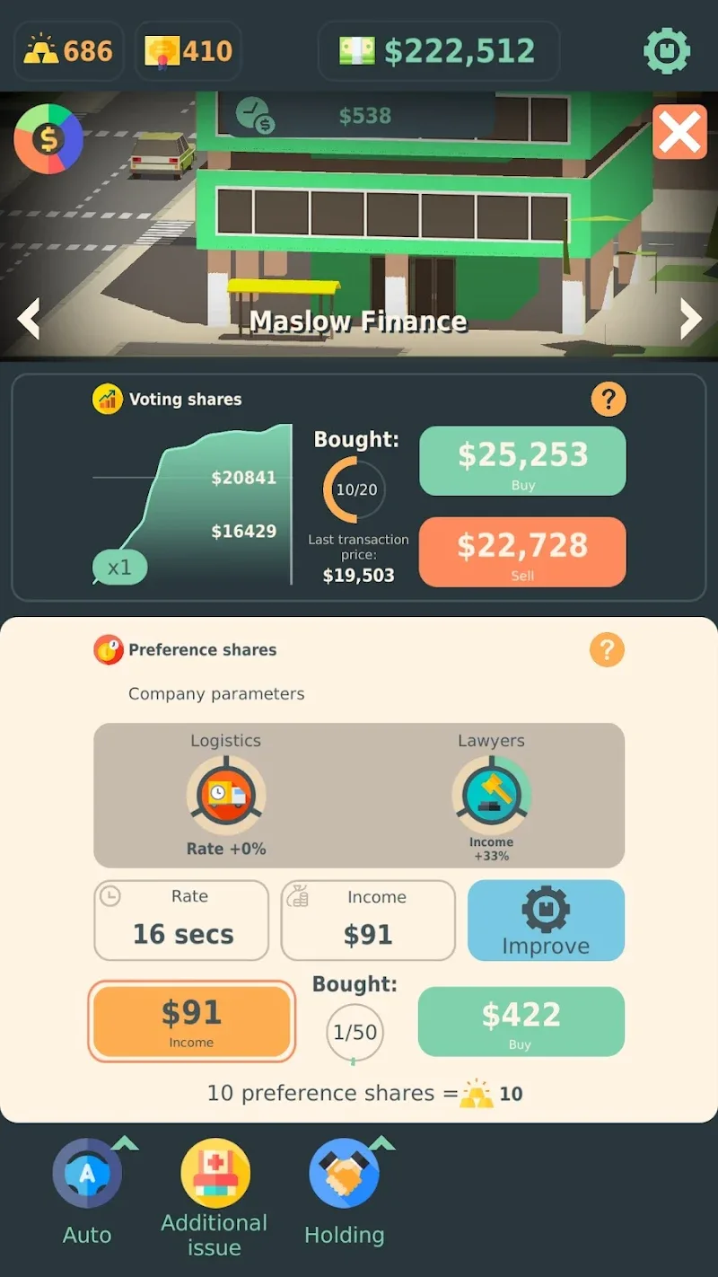 Stakeholder Idle Game screenshot 2