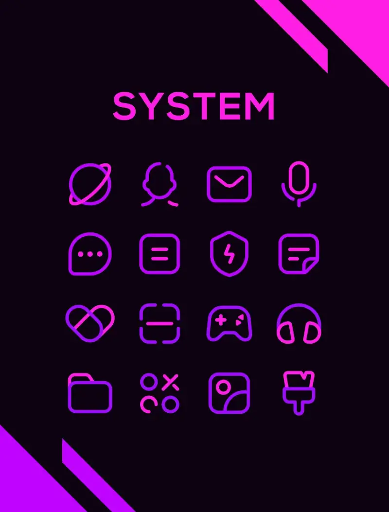 Captura de tela 3 do Linebit SE Icon Pack