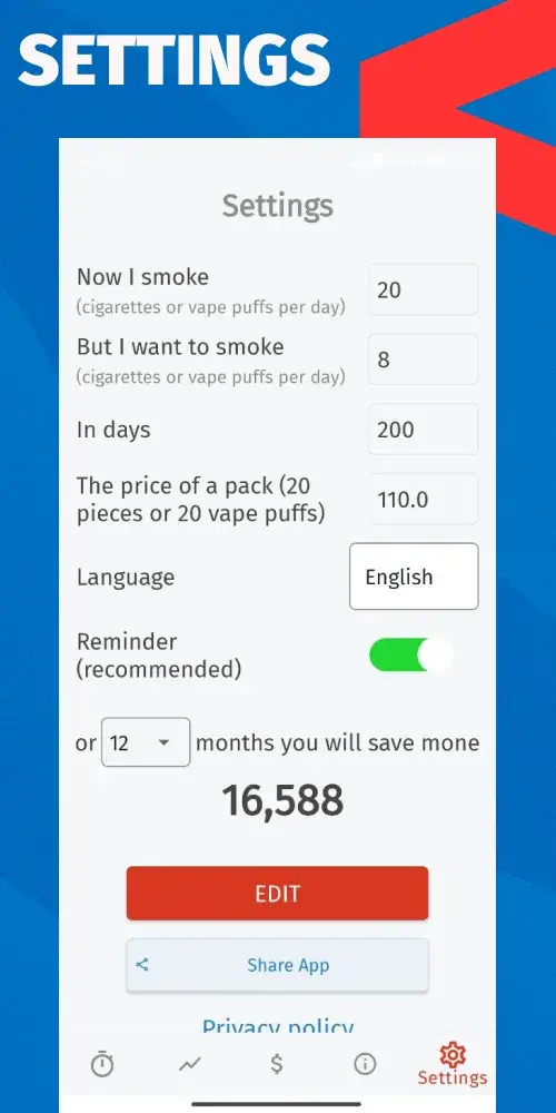 Quit smoking SWay:really works capture d'écran 3