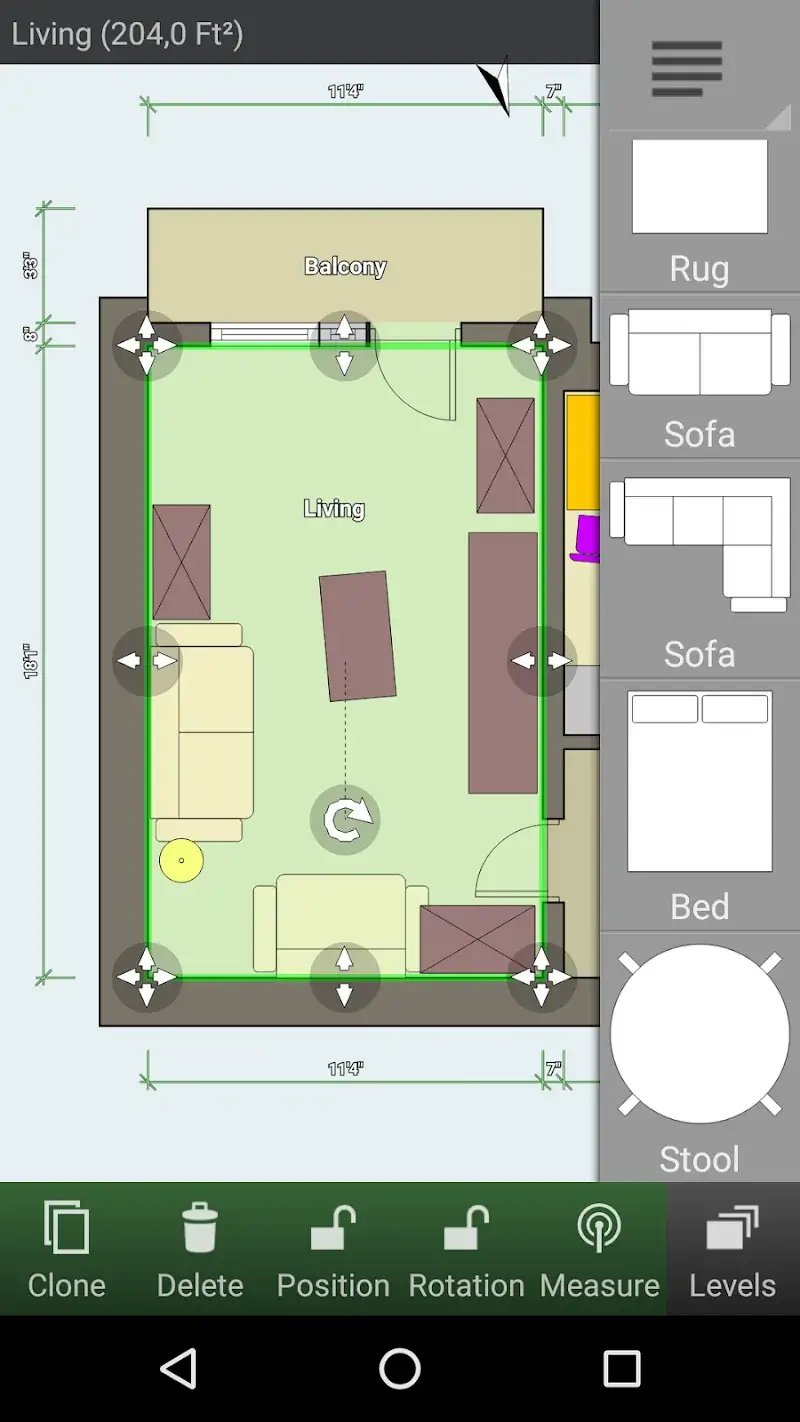 Capture d'écran Floor Plan Creator MOD APK 2