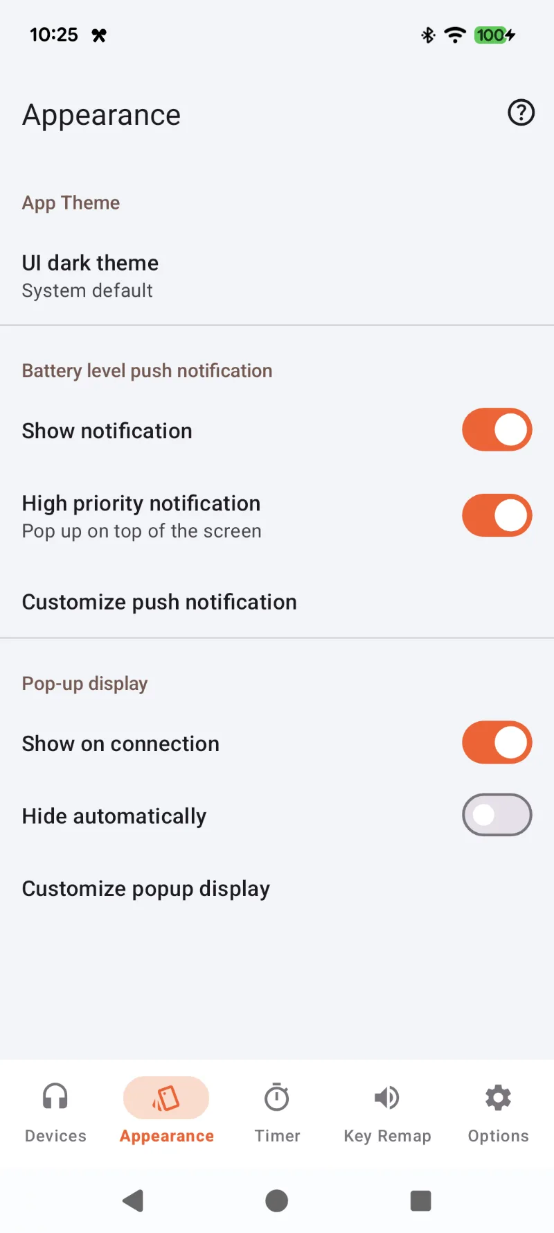 AirPods dipasangkan dengan Android - Tangkapan Layar 6