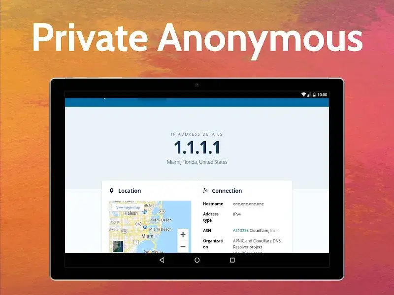 Screenshot UPX VPN Browser 5