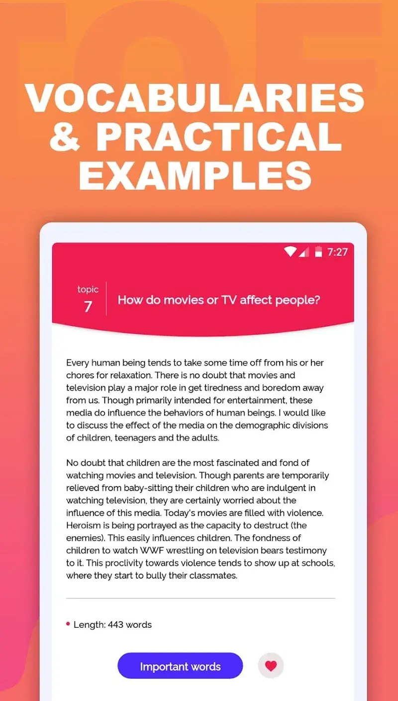 Writing - TOEFL Essay 2025 screenshot 4