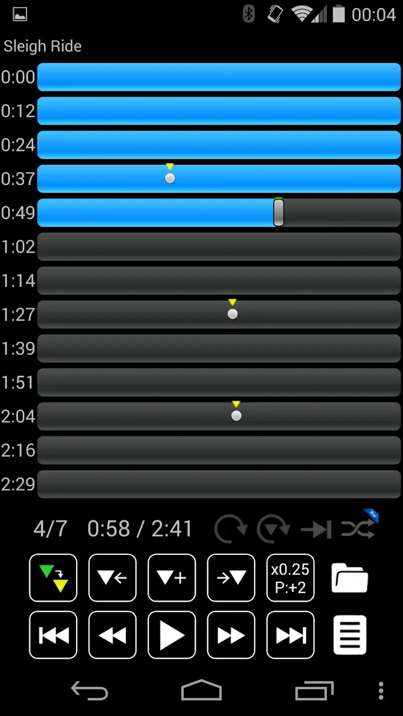Audipo: Music Speed Changer Capture d'écran 2