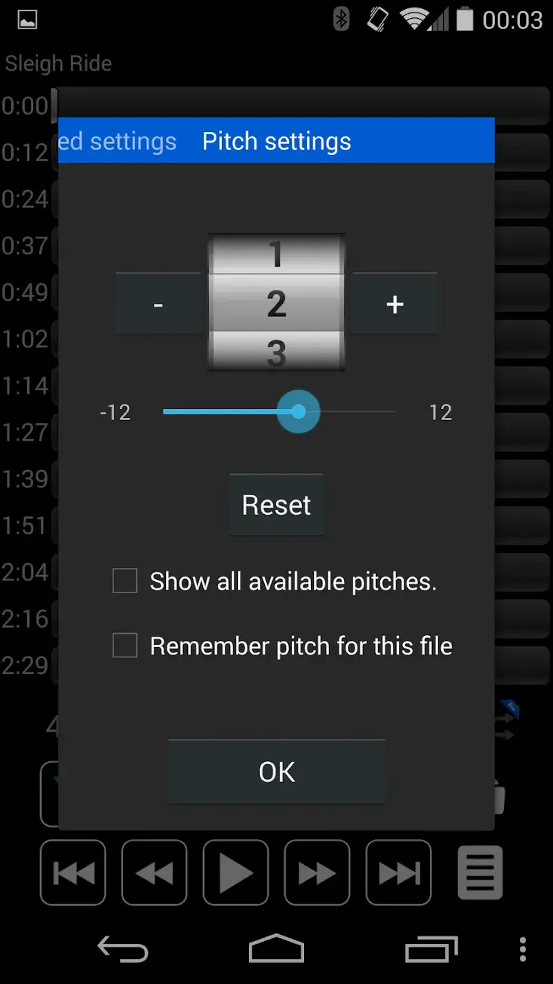 Audipo: Music Speed Changer Capture d'écran 4