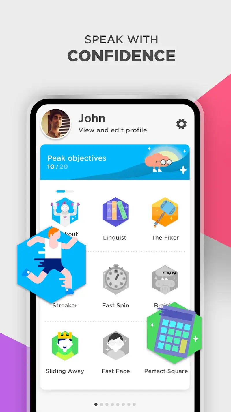 Tangkapan layar 5 Peak – Brain Games & Training