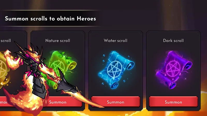 Capture d'écran Heroes Wars 6