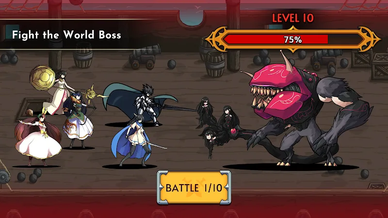 Capture d'écran Heroes Wars 1