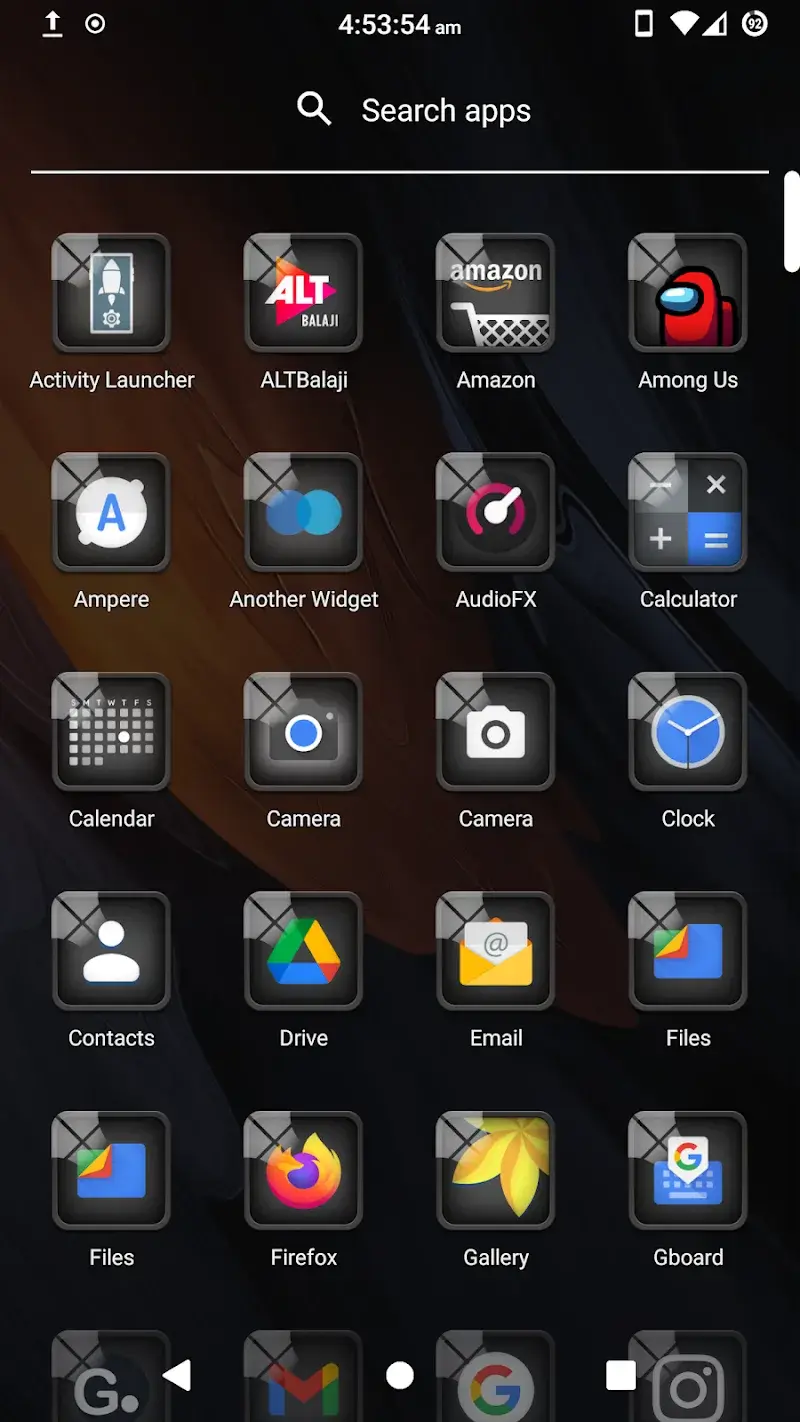 Screenshot Glassy Icon Pack 4