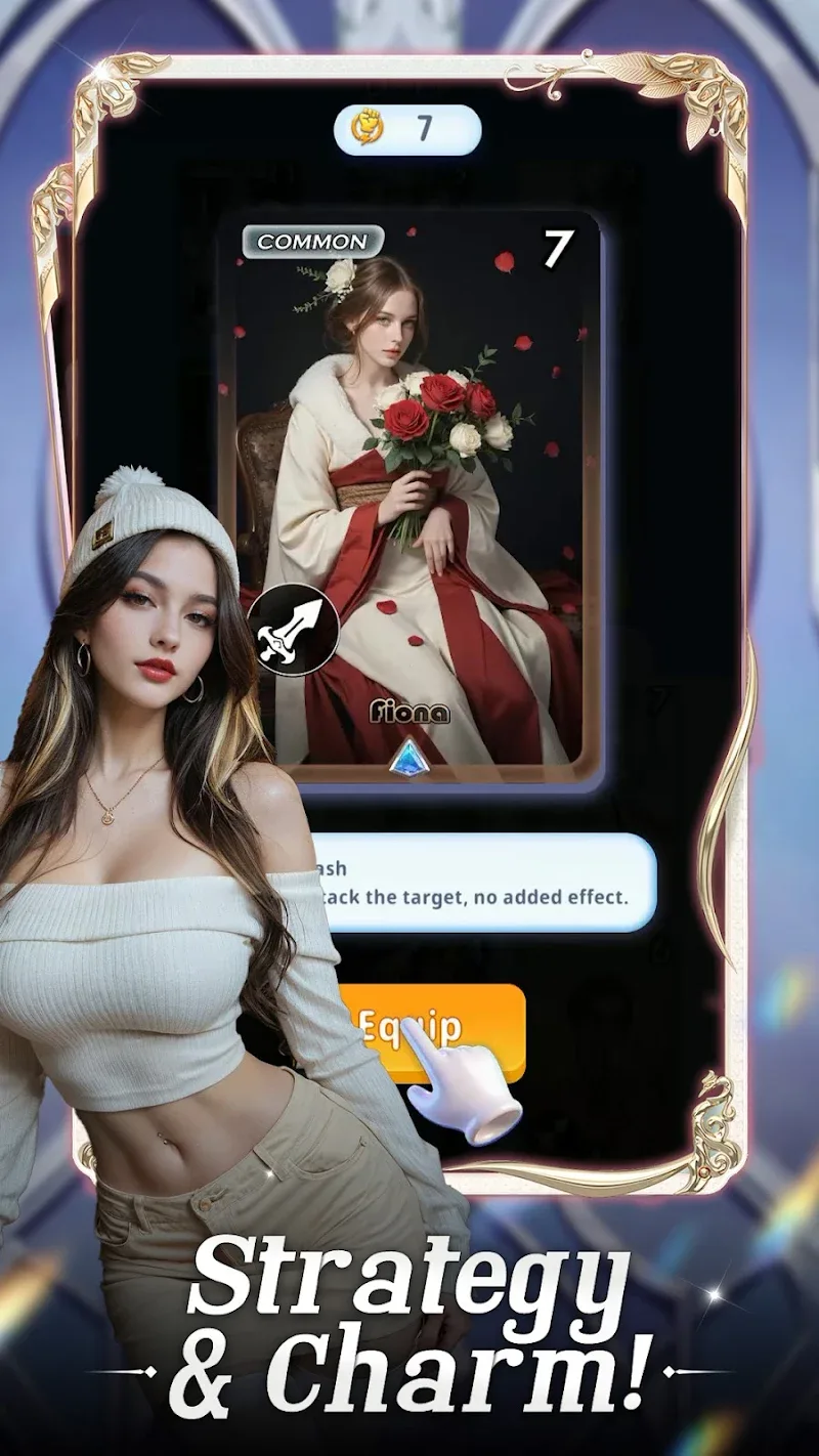 Captura de tela 4 de Card Queens Clash
