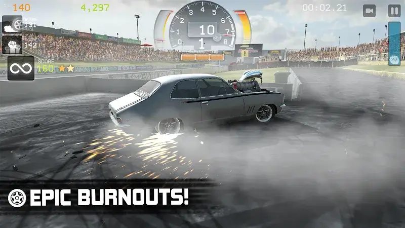 Foto kustomisasi mobil Torque Burnout