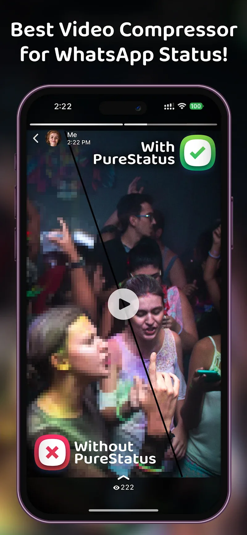 PureStatus App-Screenshot 3