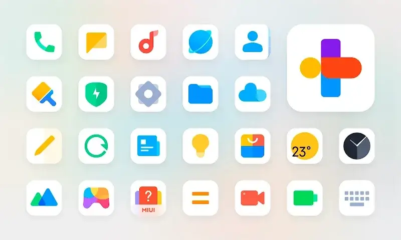 MiLigth White - Icon Pack screenshot 1