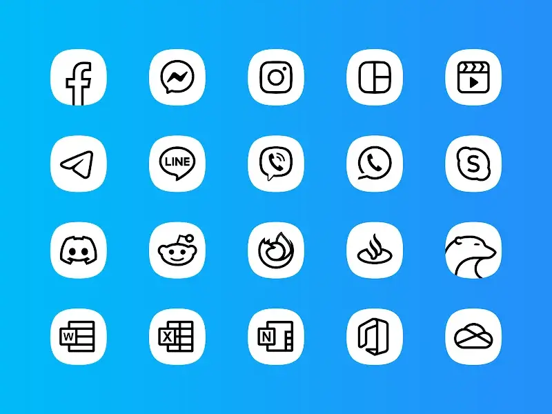 Whiux White - Icon Pack captura de pantalla 4