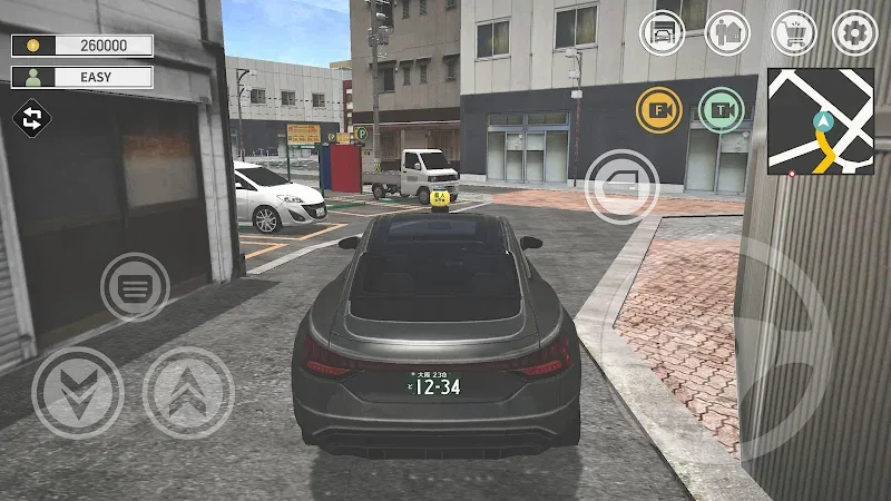 Japan Taxi Simulator gameplay screenshot 6