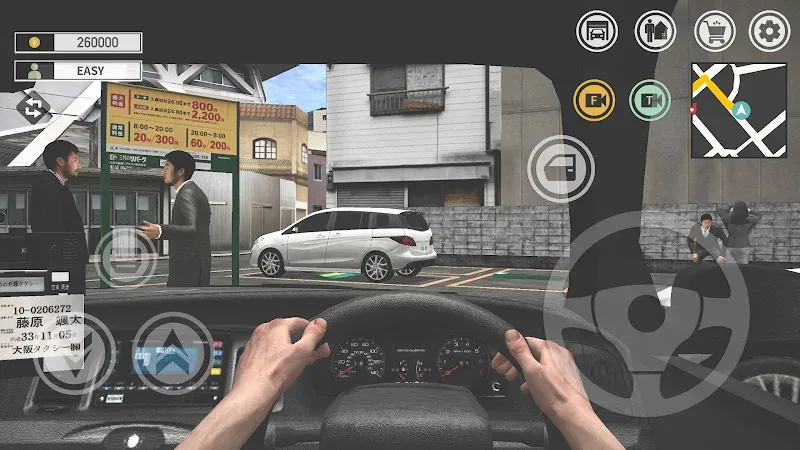 Japan Taxi Simulator gameplay screenshot 2