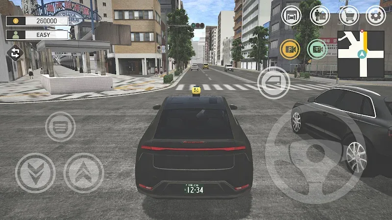 Japan Taxi Simulator gameplay screenshot 4