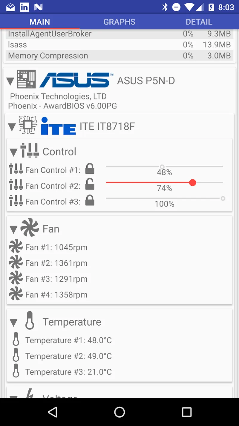 Remote System Monitor screenshot 4
