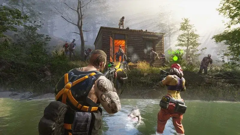 Tangkapan layar Zombie Hunter 4