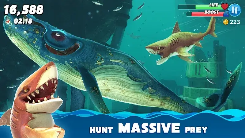 Hungry Shark World MOD APK screenshot 5