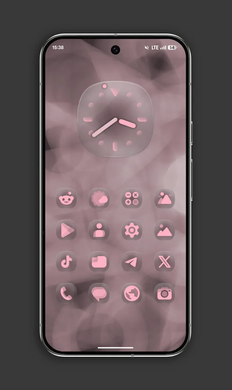 Glassy MaterialYou Icons captura de tela 4