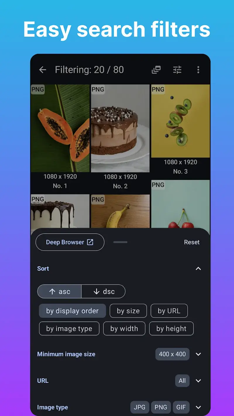 WEB Image Downloader screenshot 5