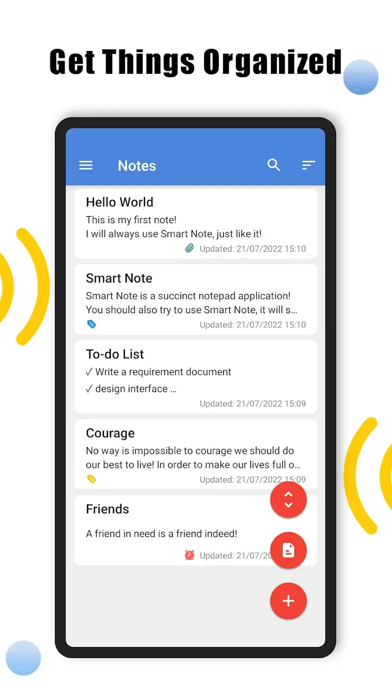 Smart Note screenshot 1