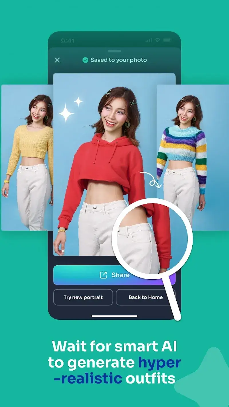 Capture d'écran FitRoom: Virtual Try On Clothe 6