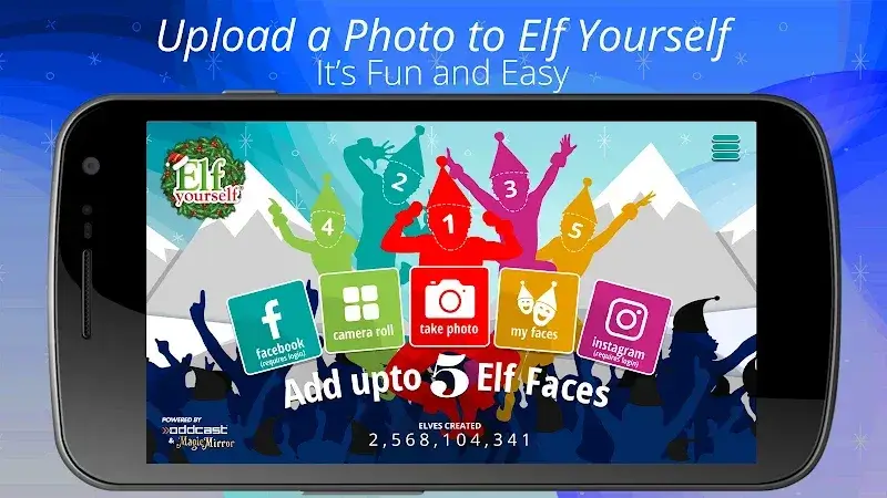 ElfYourself captura de pantalla 1