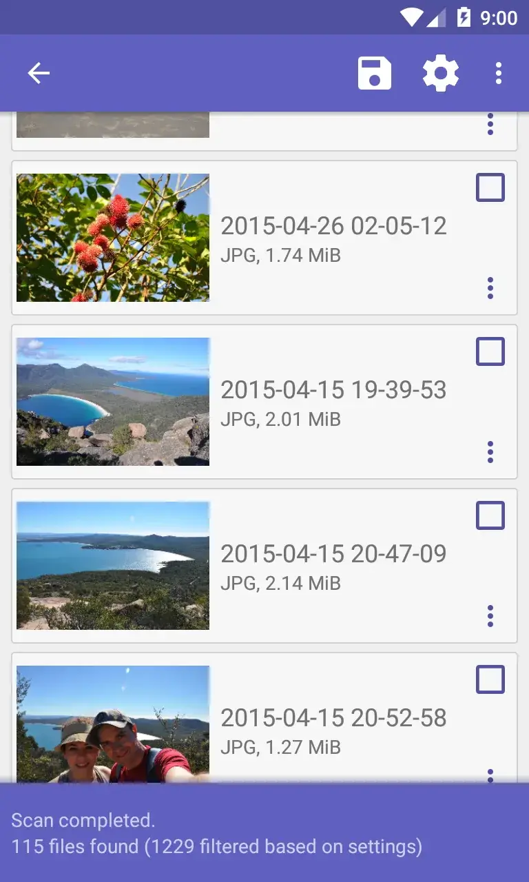 DiskDigger screenshot 1