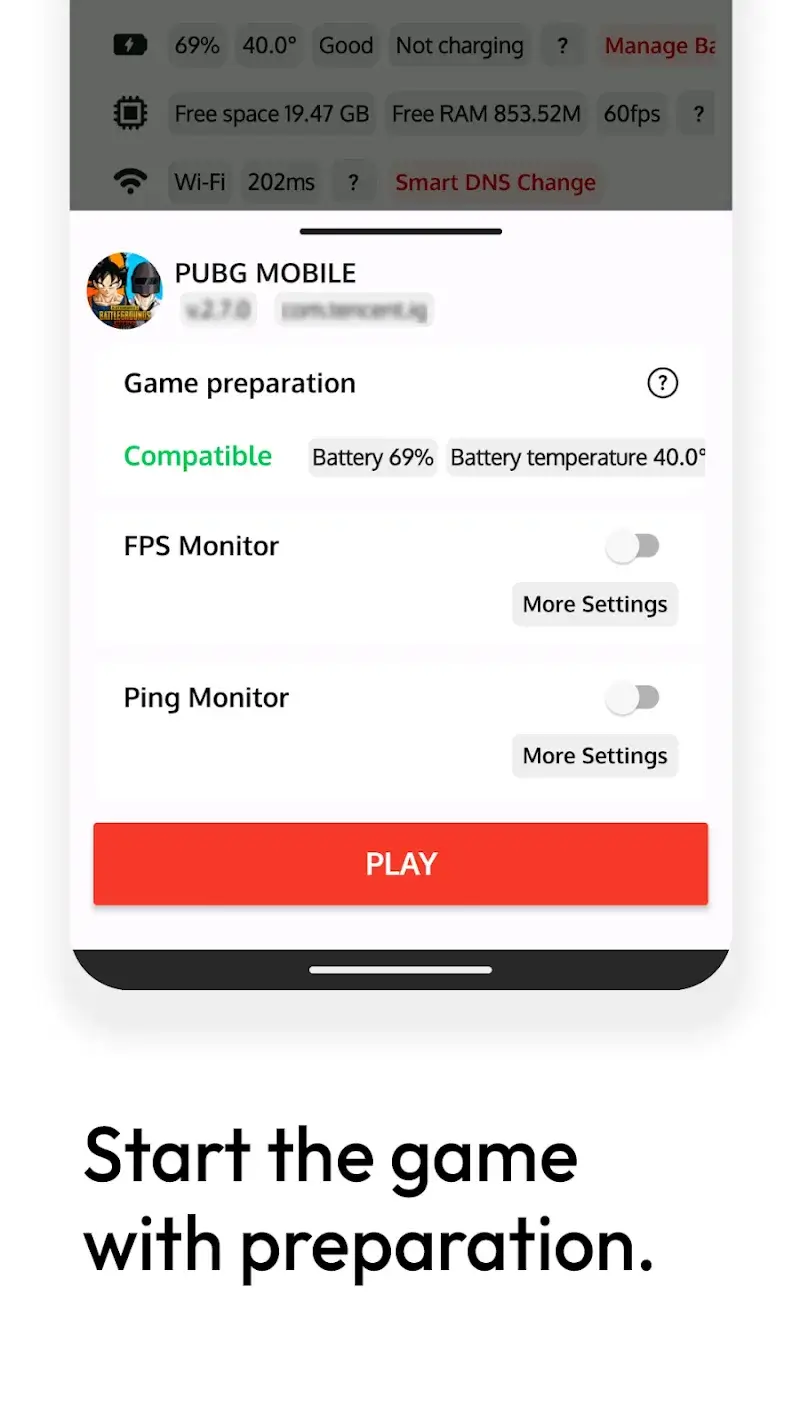 Captura de pantalla de Game Booster Pro 4