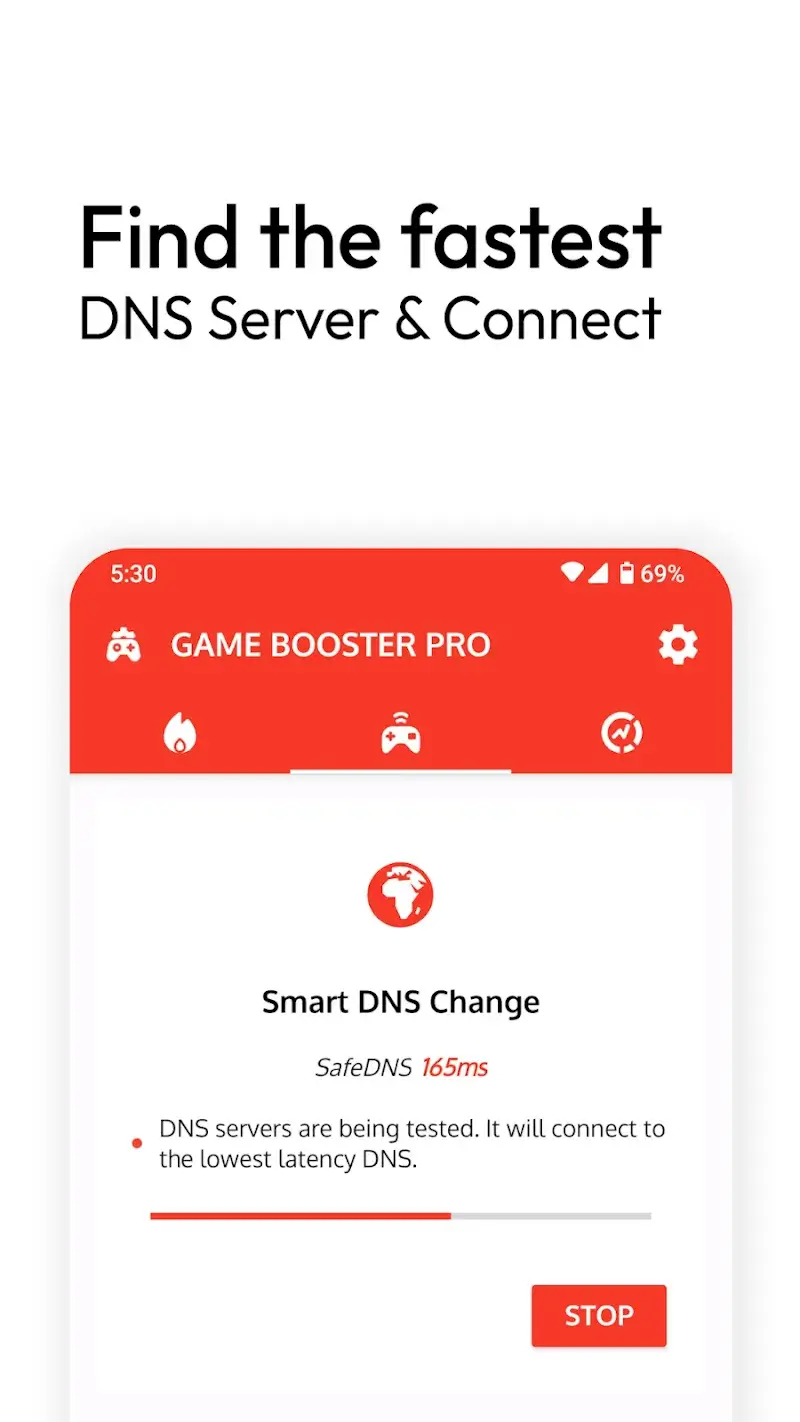 Captura de pantalla de Game Booster Pro 6