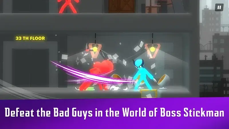 Boss Stickman 스크린샷 4