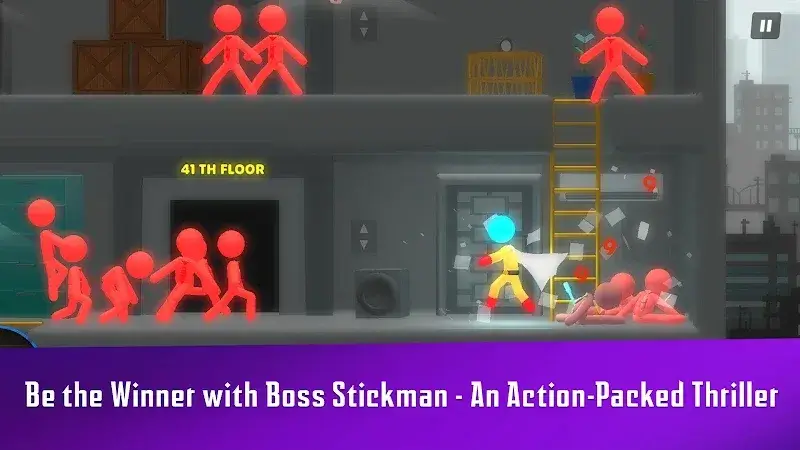 Boss Stickman 스크린샷 1