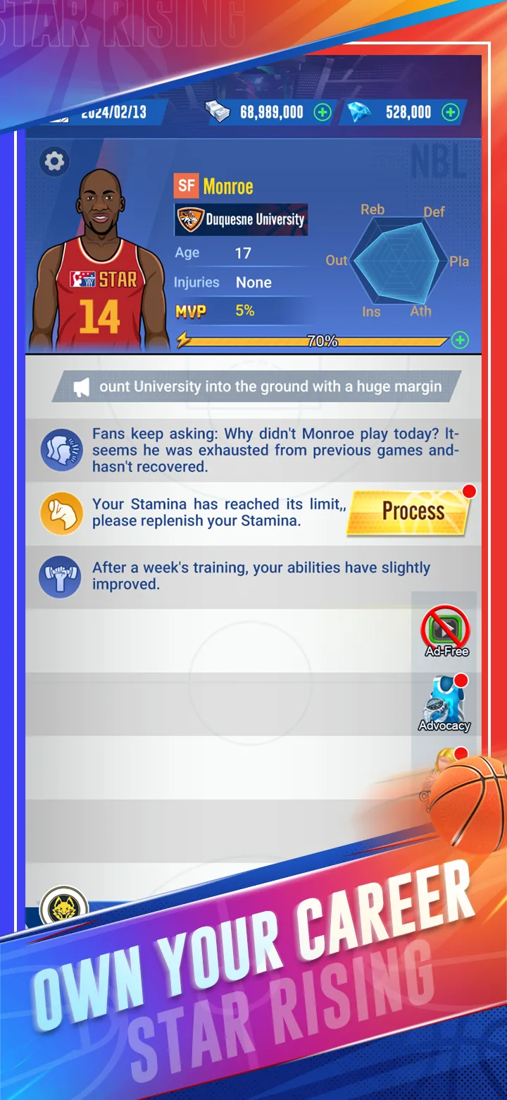 Premier aperçu du gameplay de Star Rising: Basketball
