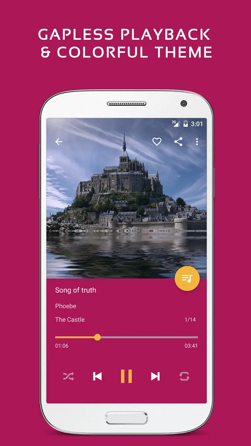 Pulsar Music Player Pro 스크린샷 2