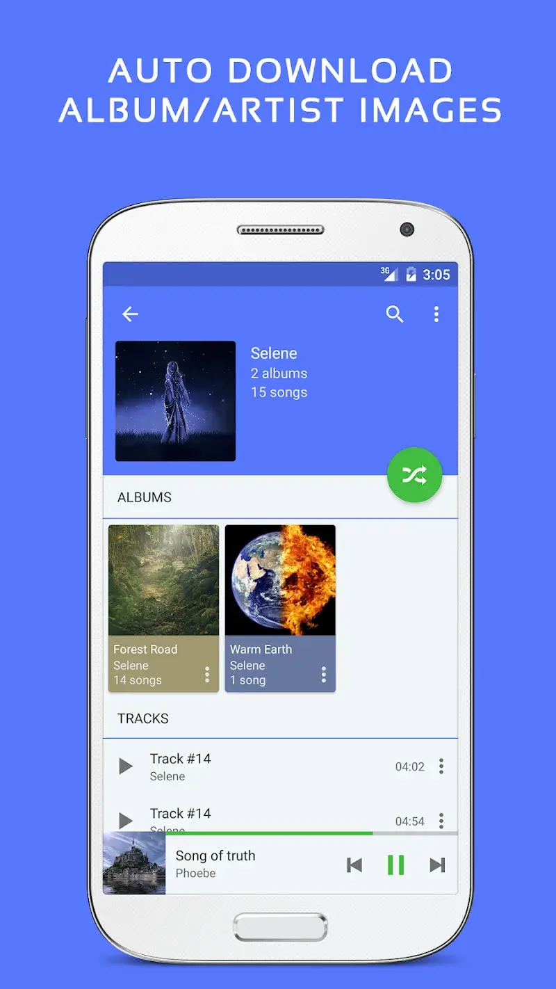 Pulsar Music Player Pro 스크린샷 3