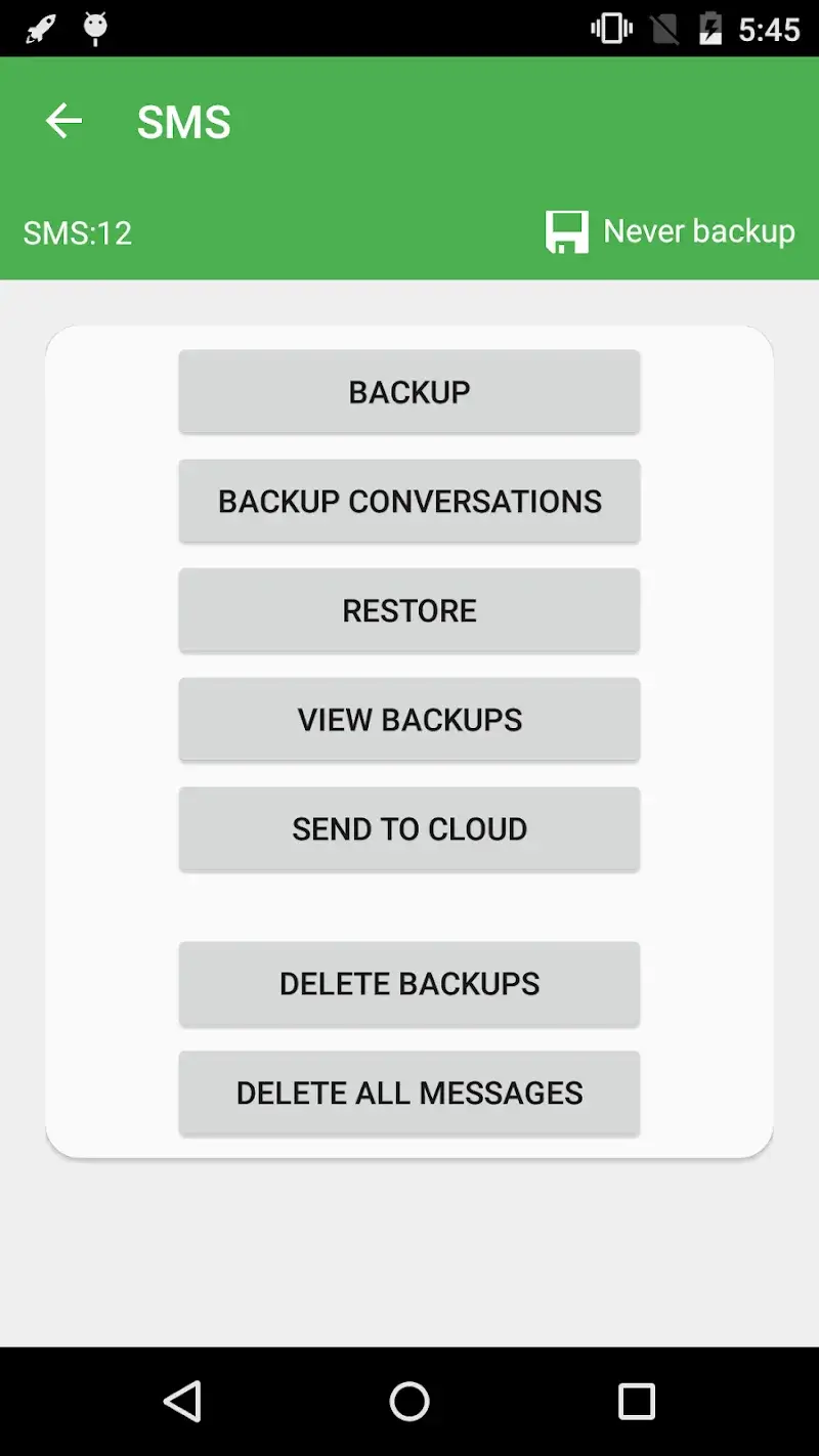 Super Backup & Restore screenshot 3