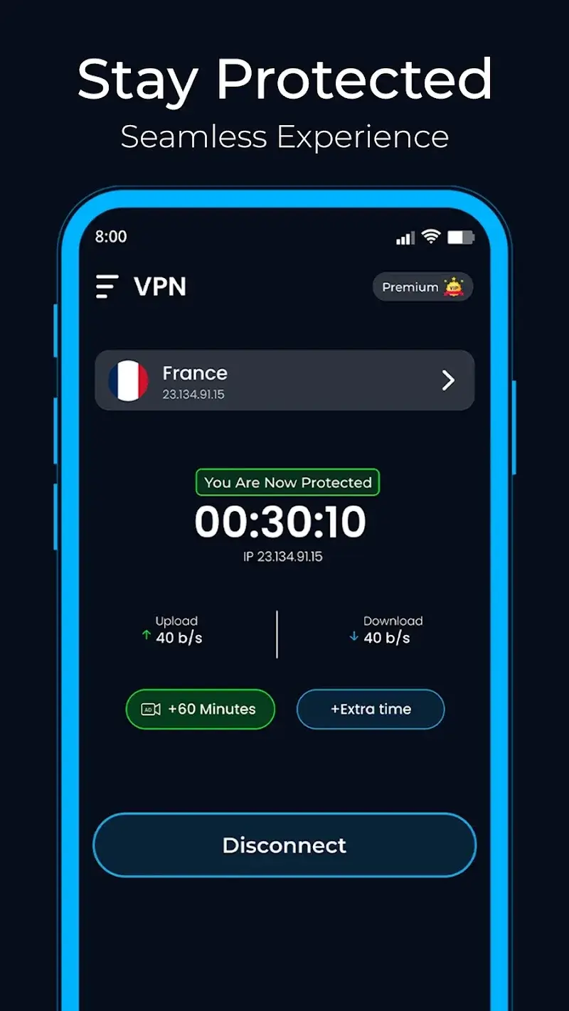 Tangkapan layar Privify VPN 4