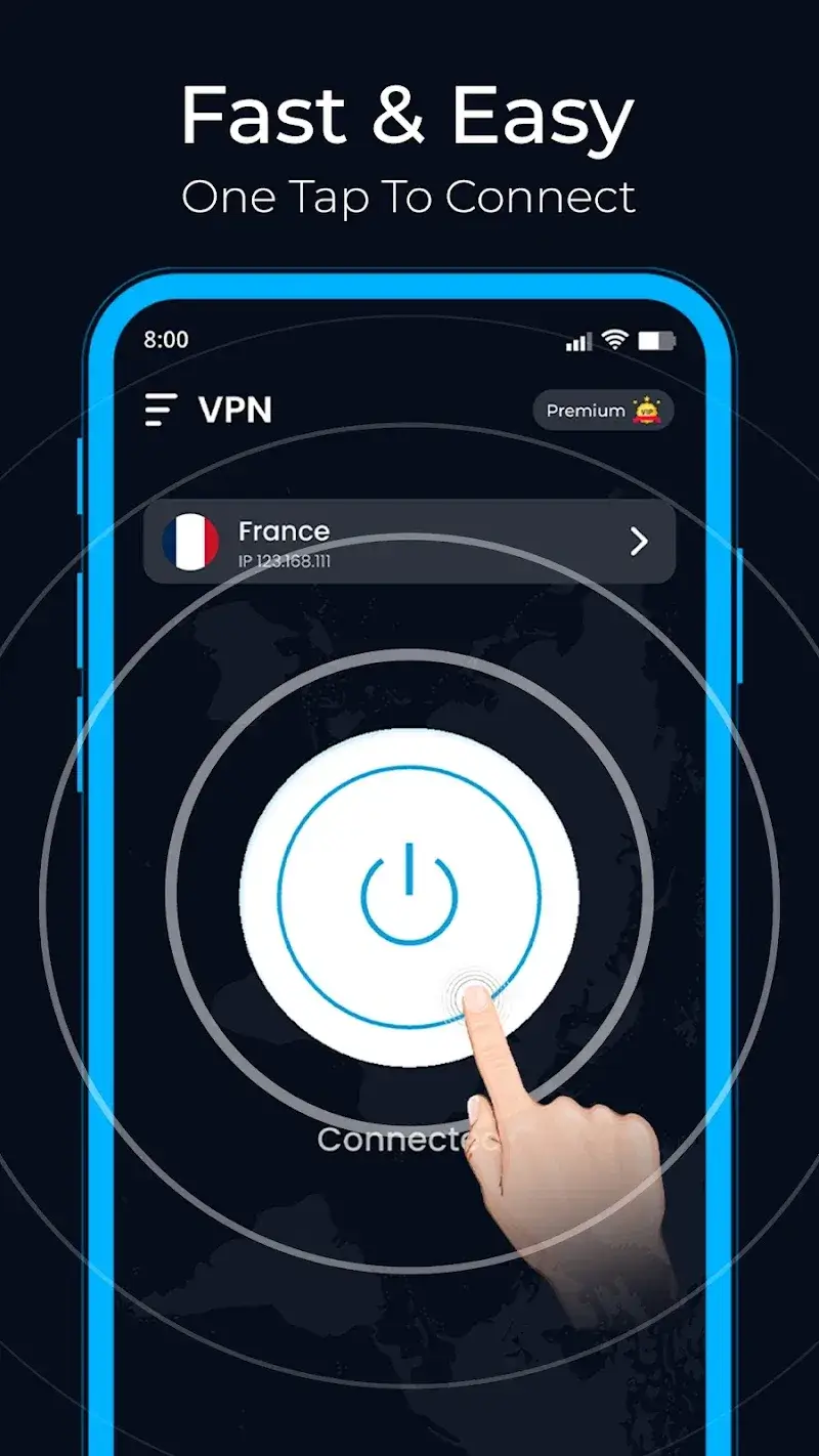 Tangkapan layar Privify VPN 2