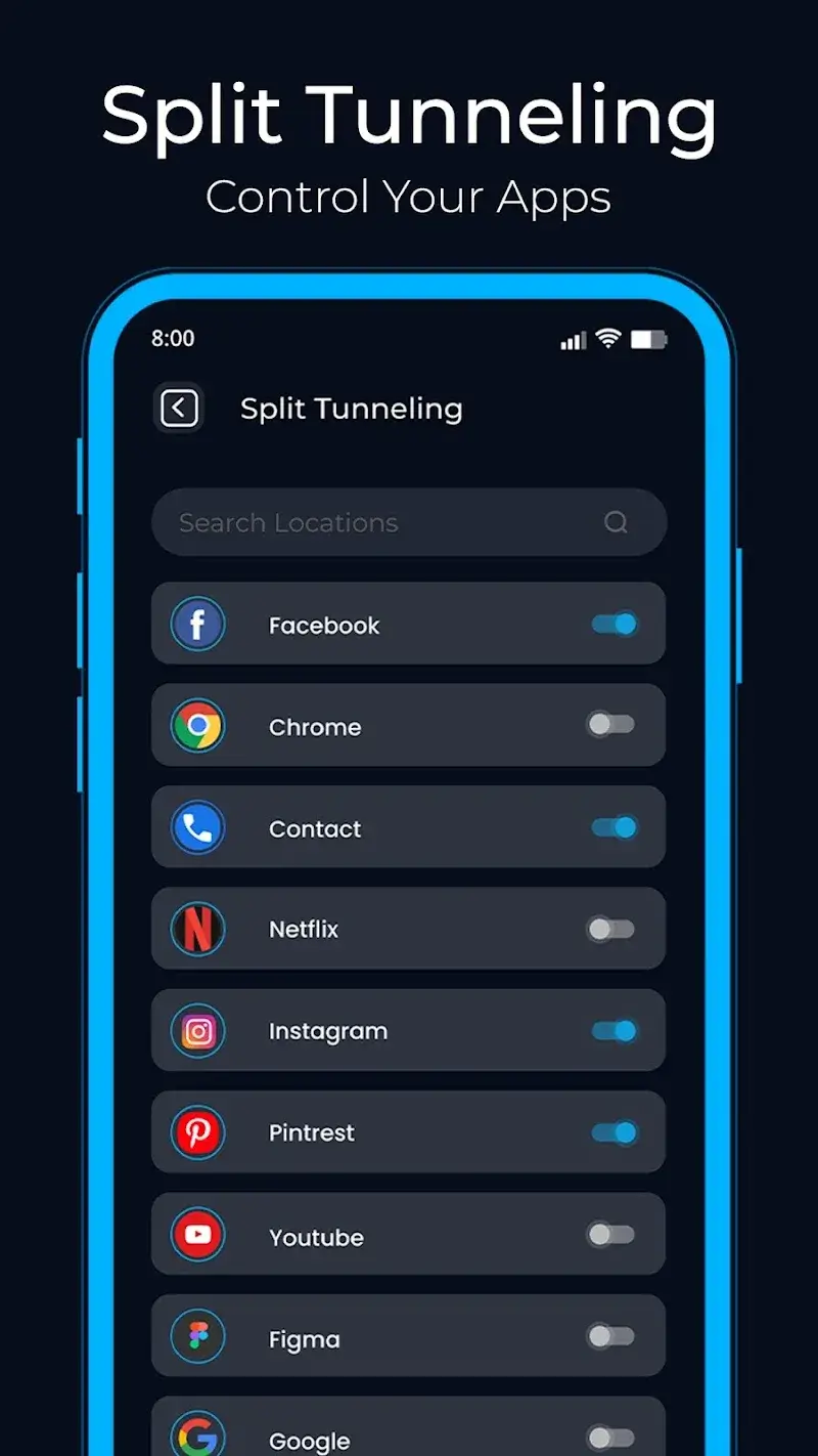 Tangkapan layar Privify VPN 6