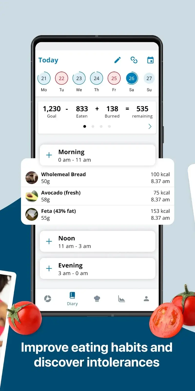 Capture d'écran 4 de Fddb - Calorie Counter & Diet