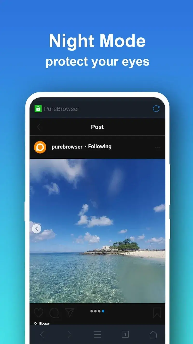 Pure Browser Pro captura de tela 6
