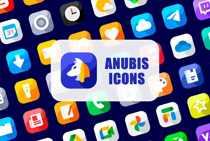 Anubis - Icon Pack screenshot 1