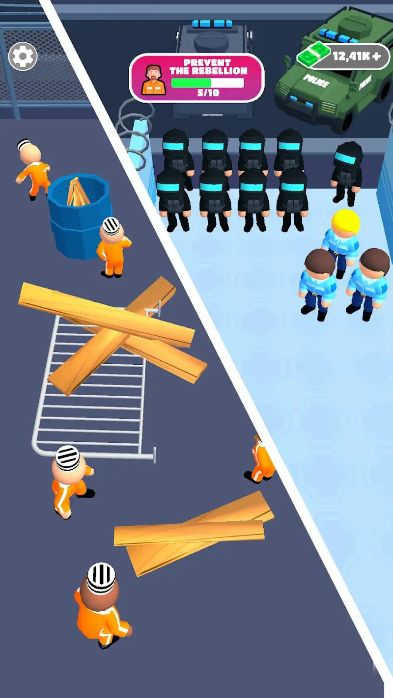 Capture d'écran 3 Police Station Idle